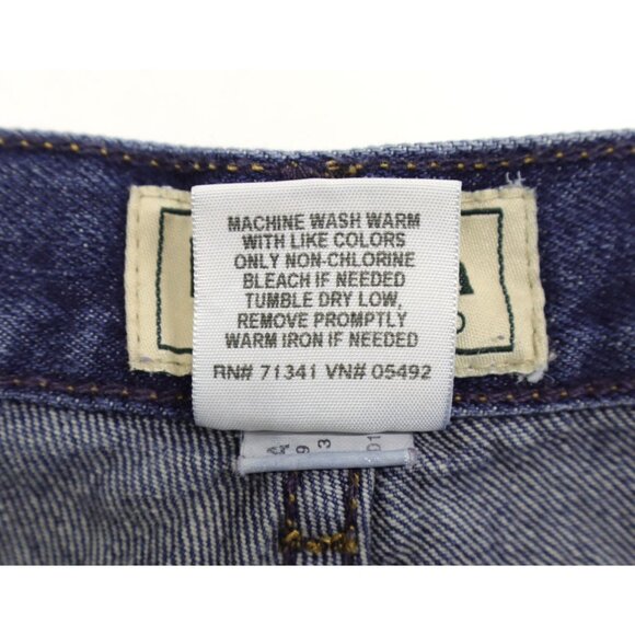 L.L Bean Jeans Women's Original Fit Relaxed High Waisted Mom Y2K Sz 16P - Picture 9 of 10